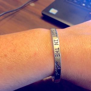 Trust in the Lord bracelet